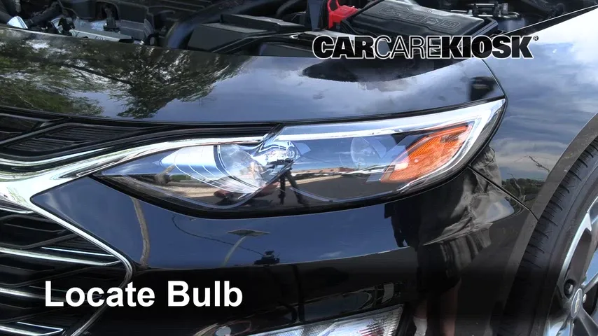2020 Chevrolet Malibu LT 1.5L 4 Cyl. Turbo Luces Luz de carretera (reemplazar foco) 